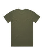 The AS Colour Mens Faded T-Shirt in Faded Army