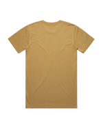 The AS Colour Mens Faded T-Shirt in Faded Mustard