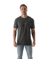 The Salt Water Seeker Mens Hideout T-Shirt in Faded Black