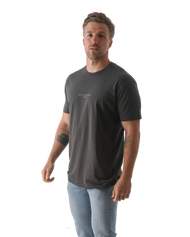 The Salt Water Seeker Mens Hideout T-Shirt in Faded Black