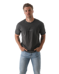 The Salt Water Seeker Mens Hideout T-Shirt in Faded Black
