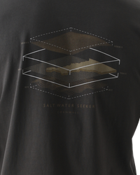 Map 3.0 T-Shirt in Faded Black