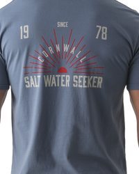 Texas T-Shirt in Faded Blue