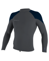 The O'Neill Reactor-2 1.5mm Long Sleeve Top in Graphite, Abyss & Ocean | Available at Anns Cottage