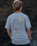 Abstract Faded T-Shirt in Faded Powder