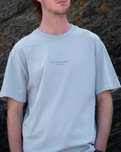 Abstract Faded T-Shirt in Faded Powder