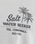 The Salt Water Seeker Mens Bolthole Faded T-Shirt in Faded Bone