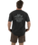The Salt Water Seeker Mens Bolthole Faded T-Shirt in Faded Coal