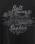 The Salt Water Seeker Mens Bolthole Faded T-Shirt in Faded Coal