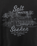 The Salt Water Seeker Mens Bolthole Faded T-Shirt in Faded Coal