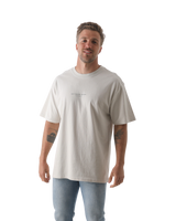 The Salt Water Seeker Mens Hideout T-Shirt in Bone