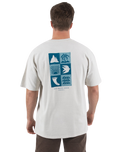 The Salt Water Seeker Mens Island Life T-Shirt in Faded Bone