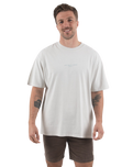 The Salt Water Seeker Mens Island Life T-Shirt in Faded Bone