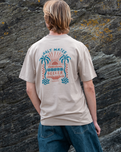 Indo T-Shirt in Faded Khaki