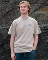 Indo T-Shirt in Faded Khaki