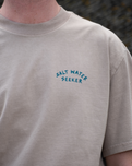 Indo T-Shirt in Faded Khaki