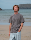 Lighthouse T-Shirt in Faded Grey