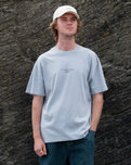 Lighthouse T-Shirt in Faded Powder