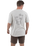 The Salt Water Seeker Mens Logger T-Shirt in Faded Bone