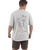 The Salt Water Seeker Mens Logger T-Shirt in Faded Bone