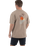 The Salt Water Seeker Mens Polzy T-Shirt in Faded Khaki