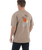 The Salt Water Seeker Mens Polzy T-Shirt in Faded Khaki