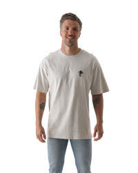 The Salt Water Seeker Mens Seeker T-Shirt in Bone