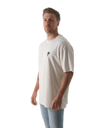 The Salt Water Seeker Mens Seeker T-Shirt in Bone