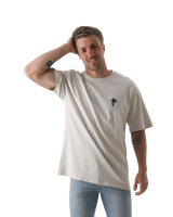 The Salt Water Seeker Mens Seeker T-Shirt in Bone