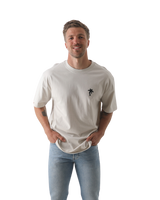 The Salt Water Seeker Mens Seeker T-Shirt in Bone