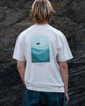 Shades T-Shirt in Faded Bone