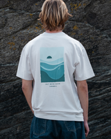 Shades T-Shirt in Faded Bone