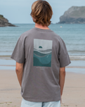Shades T-Shirt in Faded Grey