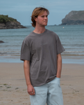 Shades T-Shirt in Faded Grey