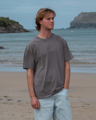 Shades T-Shirt in Faded Grey