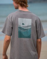 Shades T-Shirt in Faded Grey