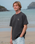 Surf Supply T-Shirt in Faded Coal
