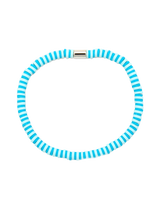 The Pura Vida Seascape Vinyl Disc Bracelet in Canal Blues