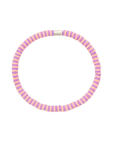 Seascape Vinyl Disc Bracelet in Violet Sunrise