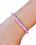 Seascape Vinyl Disc Bracelet in Violet Sunrise