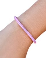 Seascape Vinyl Disc Bracelet in Violet Sunrise