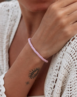 Seascape Vinyl Disc Bracelet in Violet Sunrise