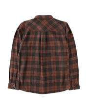 The Kavu Mens Big Joe Shirt in Mahogany Brown