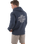 Bolthole Hoodie in Petrol Blue