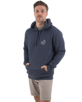 Bolthole Hoodie in Petrol Blue