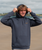 Forecast Hoodie in Petrol Blue