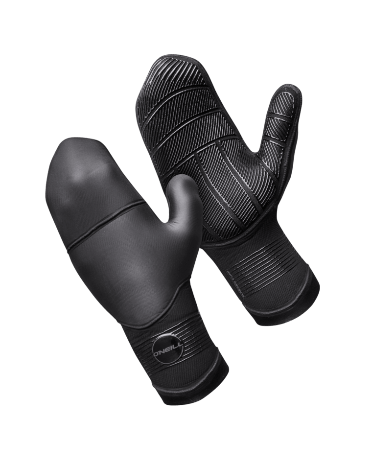 The O'Neill Psycho Tech 5mm Wetsuit Mittens in Black