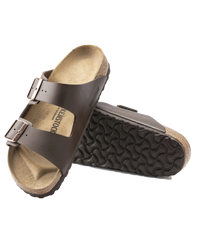 The Birkenstock Mens Arizona Sandals in Dark Brown