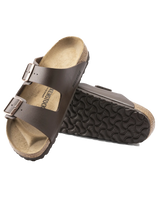 The Birkenstock Mens Arizona Sandals in Dark Brown