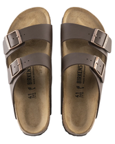 The Birkenstock Mens Arizona Sandals in Dark Brown